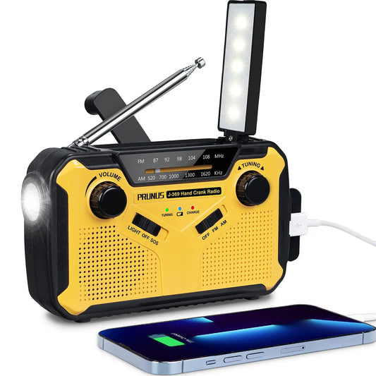 Emergency Portable Radio Solor Hand Crank