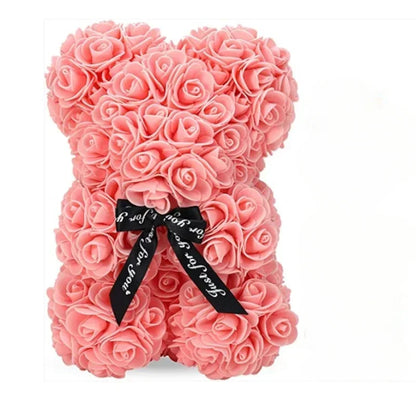 Flower Rose Teddy Bear