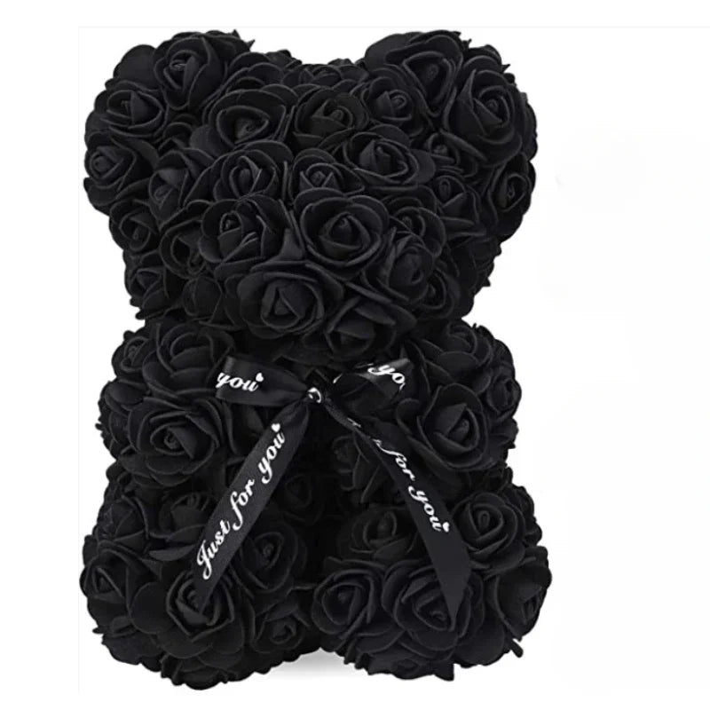 Flower Rose Teddy Bear