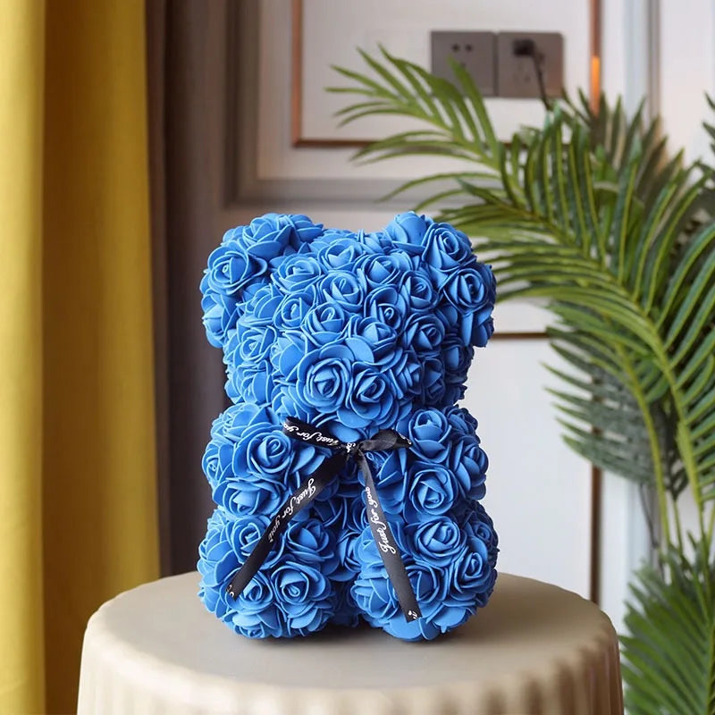 Flower Rose Teddy Bear