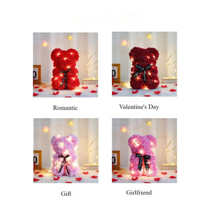 Flower Rose Teddy Bear